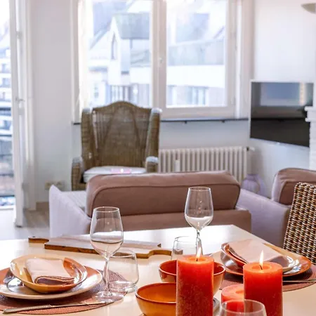 Lägenhet Casiola - Beautiful And Spacious With Side Seaview Knokke-Heist