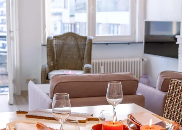 Apartment Huswell - Beautiful And Spacious With Side Seaview Knokke-Heist